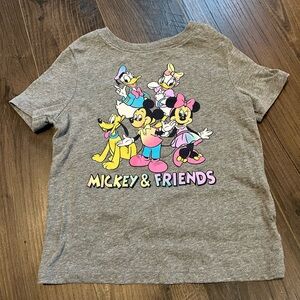 Old Navy Gray Mickey & Friends Kids T-Shirt